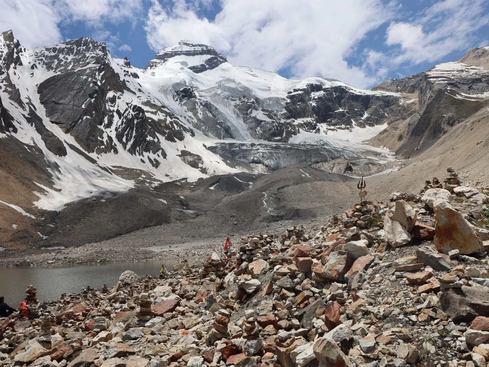 Parvati Sarovar, the sacred lake at the base of Adi Kailash in Uttarakhand