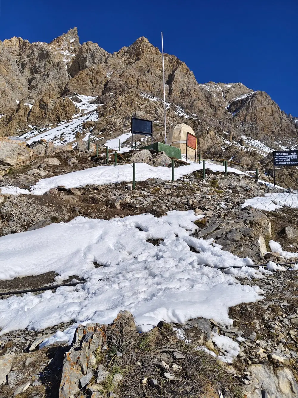 Om Parvat peak in the Kumaon Himalayas, Uttarakhand